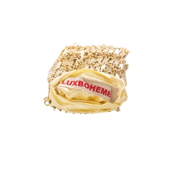 Neide Ambrosio Zipper Metal Chain Mail Bag Handcrafted in Brazil - Picture 10 of 11